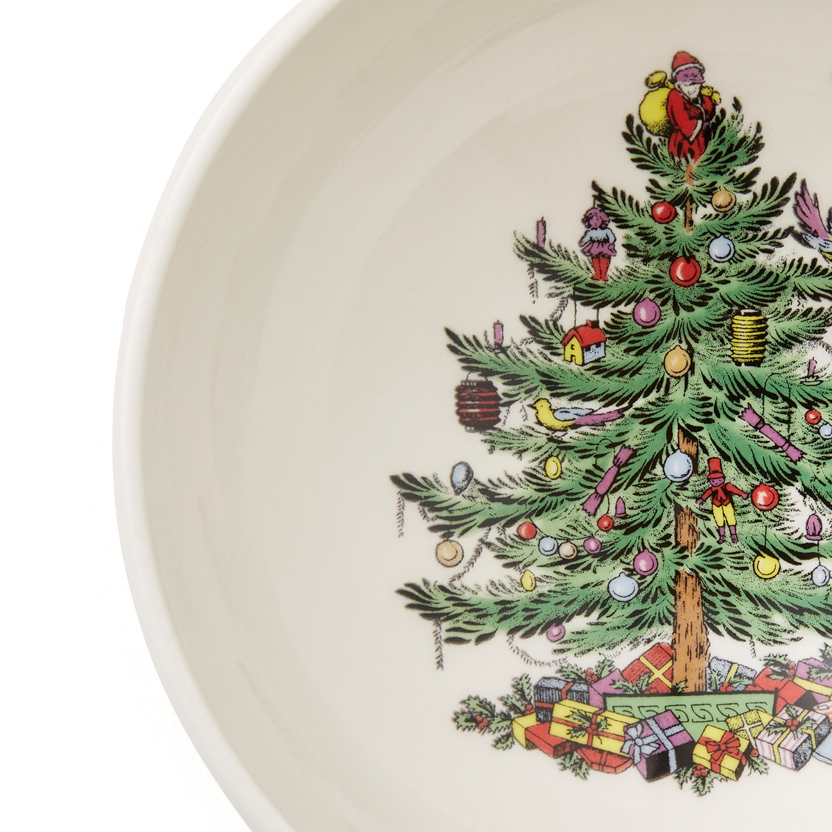 Spode Christmas Tree Wreath Medium Bowl image number null